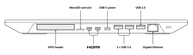 Raspberry Pi 400嵌入式箱式个人计算机套件